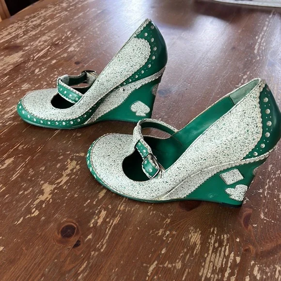 Irregular Choice Lucky Wedges - Picture 8 of 12